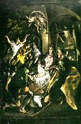 El Greco adoration of the shepherds oil painting